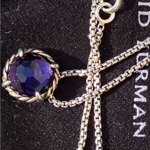 David Yurman Authentic Black Orchid Petite Chatelaine Necklace
